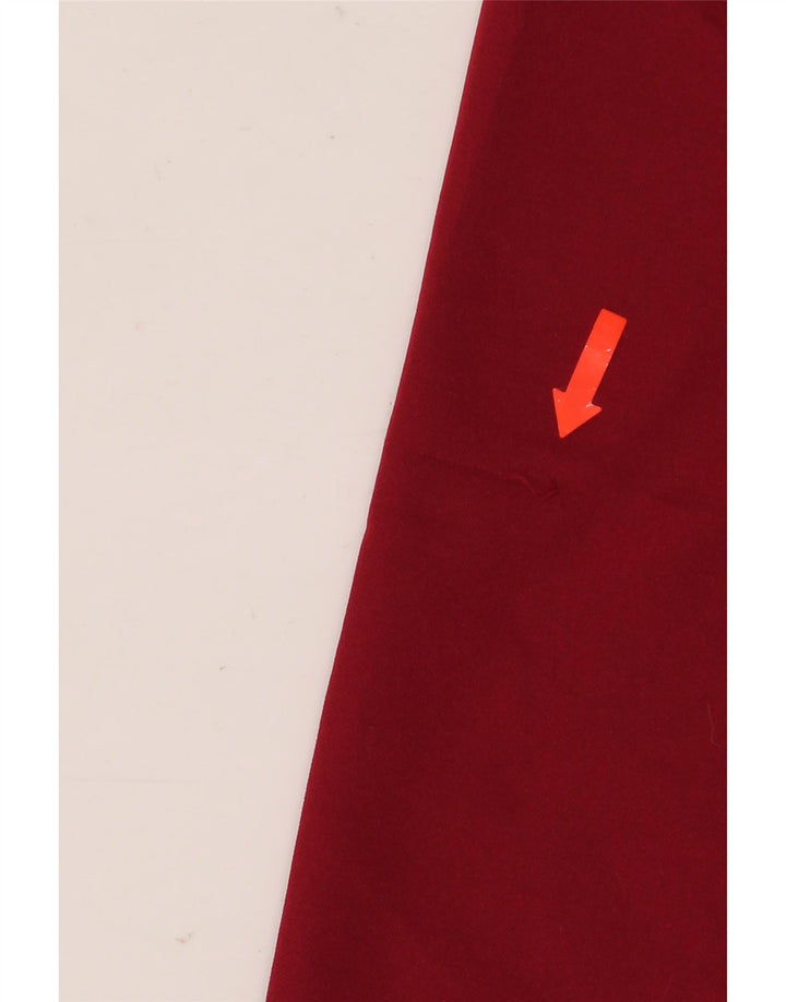 ERREA Pull à capuche zippé pour homme Large Rouge Polyester
