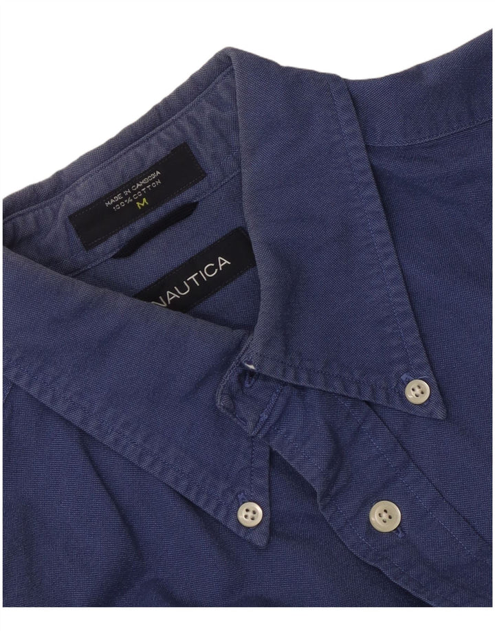 Chemise Homme Nautica Coton Bleu Moyen