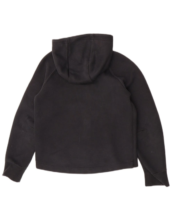 Nike Sweat à capuche zippé pour fille 10-11 ans en coton noir moyen