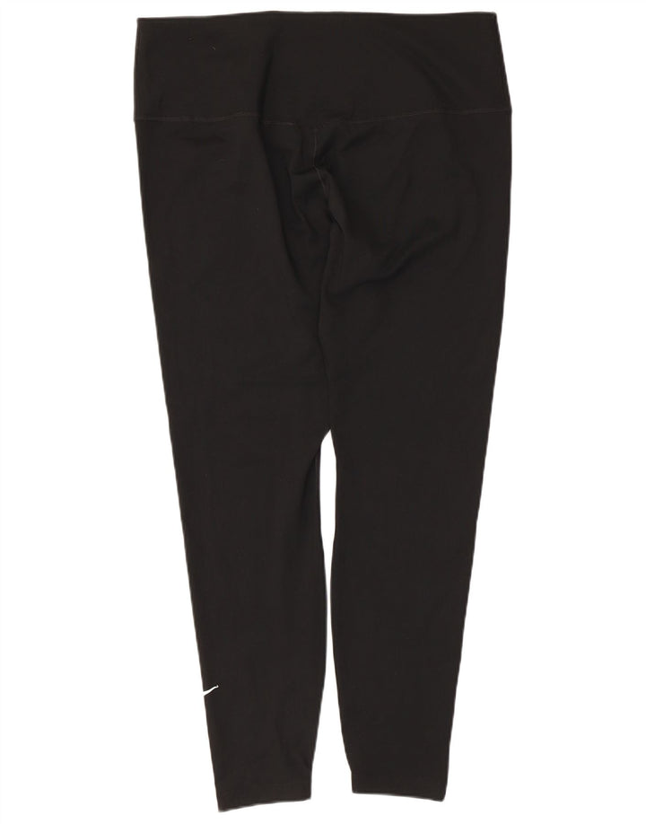 Legging Nike Dri Fit pour femme UK 20 2XL Noir Polyester