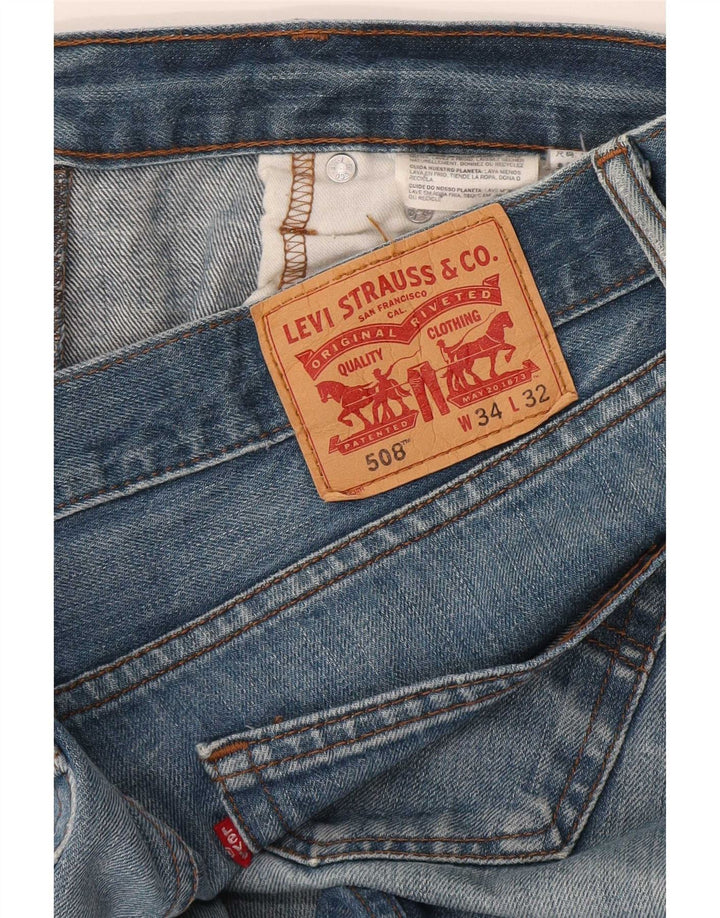 Levi's Jean 508 Regular Tapered Homme Bleu W34 L32