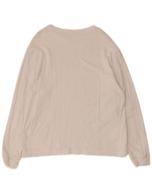 Zara Homme Top Manches Longues Grand Coton Blanc