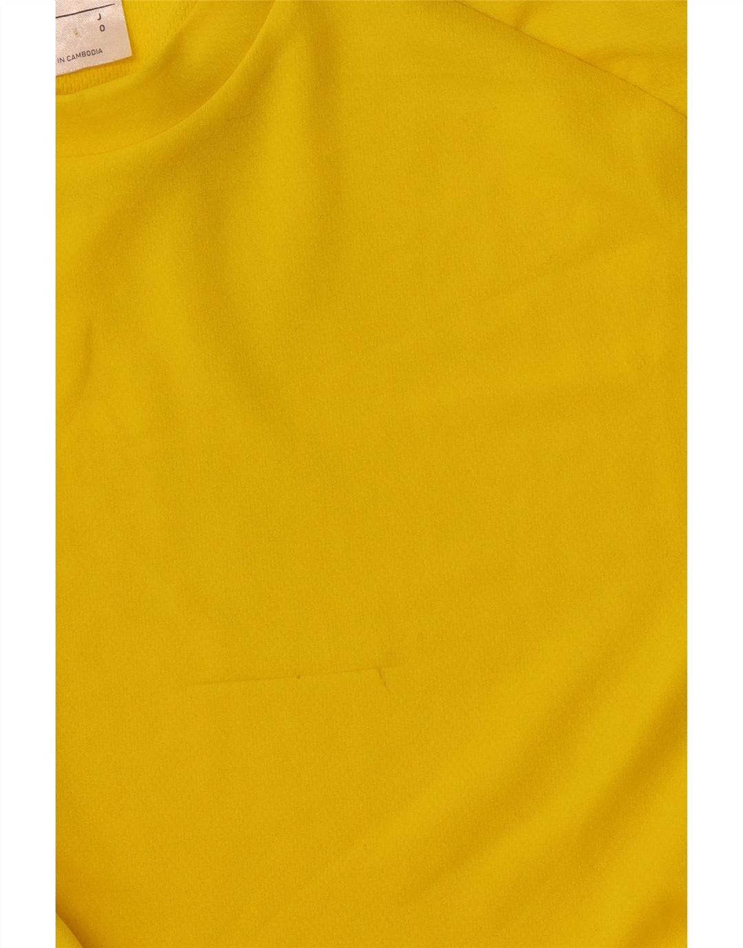 ADIDAS T-Shirt Climalite Homme Jaune Moyen Polyester