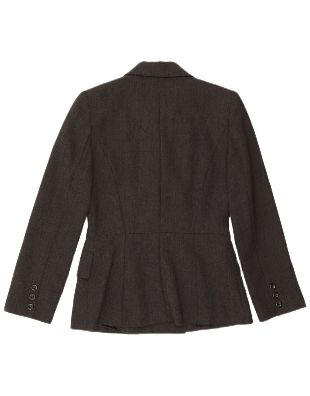 SPORTSTAFF Veste Blazer Croisée Femme IT 44 Laine Gris Moyen