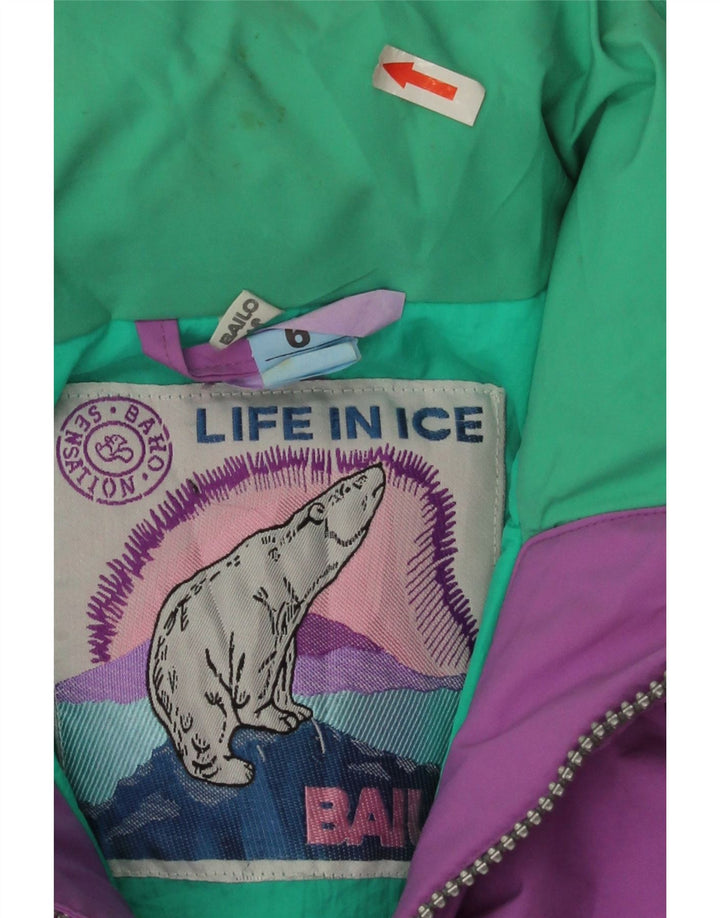 Bailo Veste de ski imperméable Gore-Tex pour femme IT 46 Large Rose Colourblock