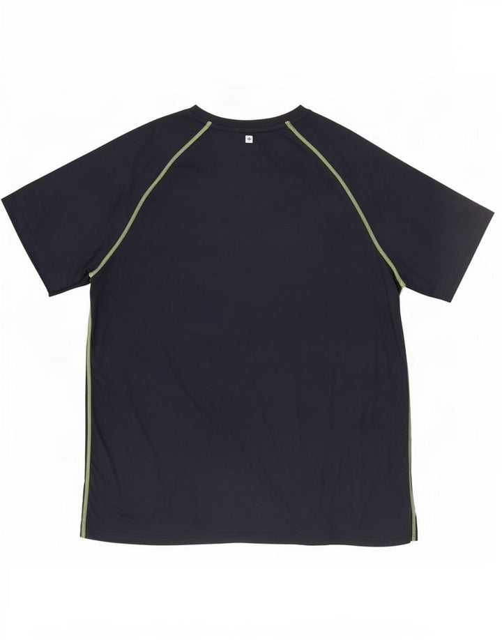 Mountain Warehouse T-Shirt Homme Top XL Bleu Marine Polyester