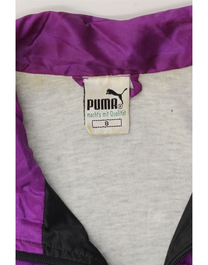 Puma Veste de Survêtement Oversize Homme Noir Moyen Polyamide Colorblock
