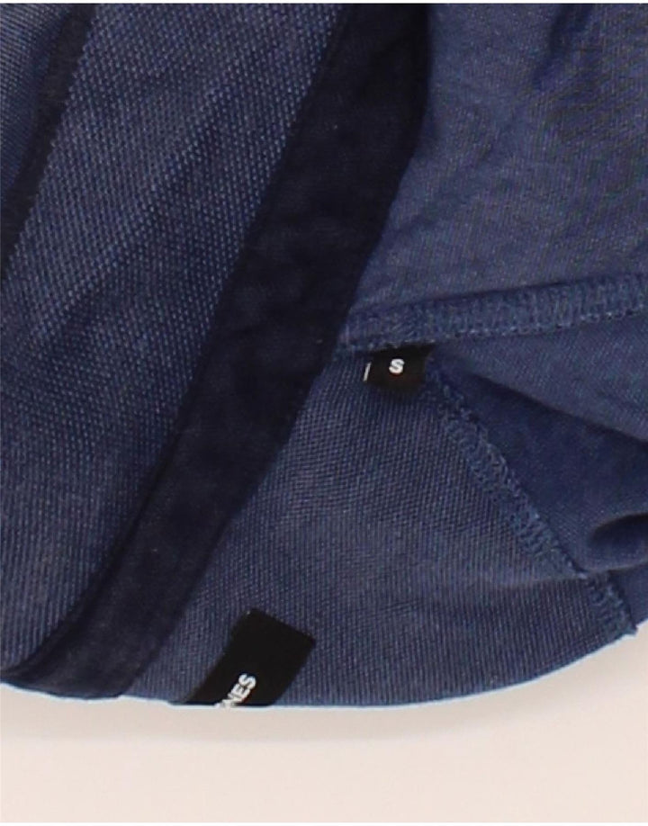 JACK & JONES Mens Polo Shirt Small Blue Cotton Vintage Jack & Jones and Second-Hand Jack & Jones from Messina Hembry 