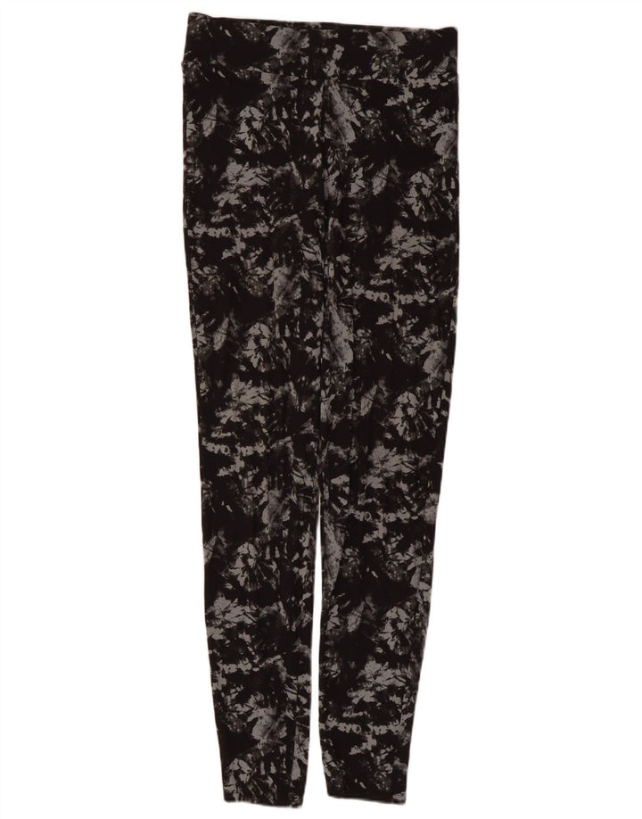 Marks & Spencer Leggings Femme UK 8 Petit Gris Tie Dye Viscose