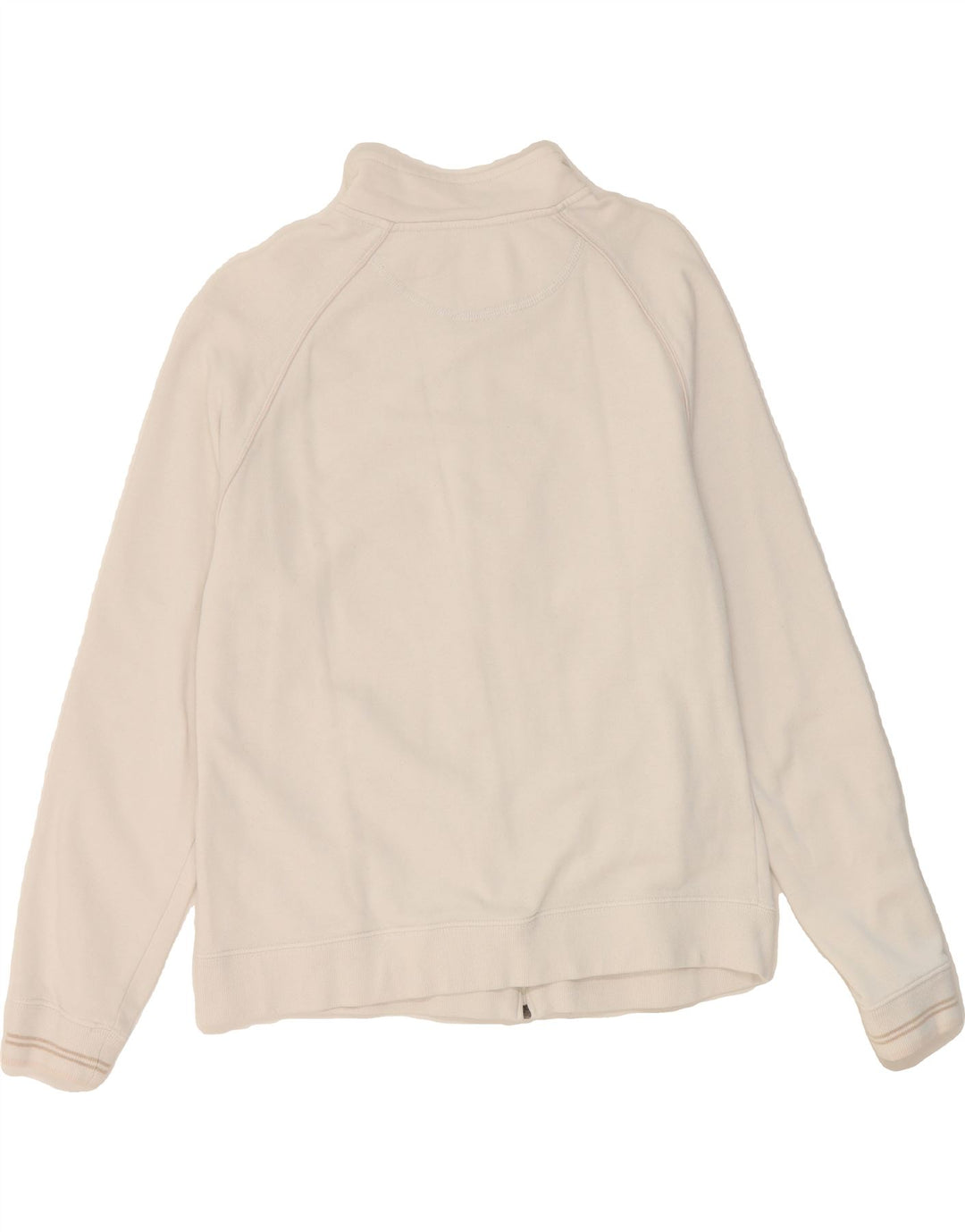 FILA Womens Tracksuit Top Jacket UK 14 Large White Cotton Vintage Fila and Second-Hand Fila from Messina Hembry 