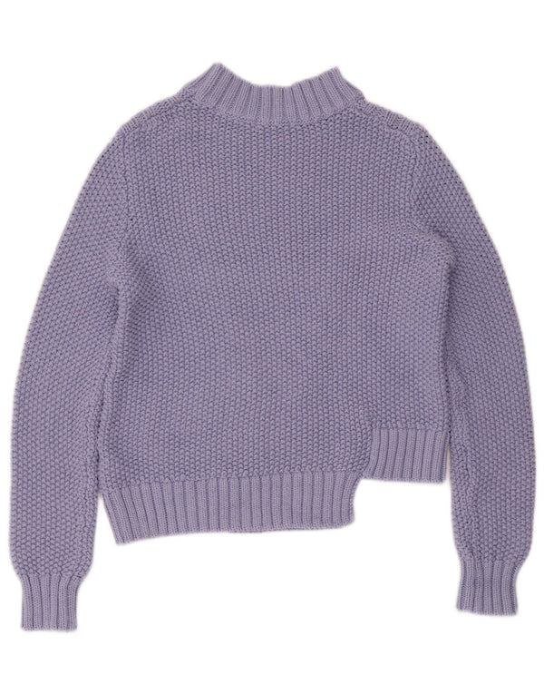 Marks & Spencer Pull col roulé pour femme UK 10 Small Violet