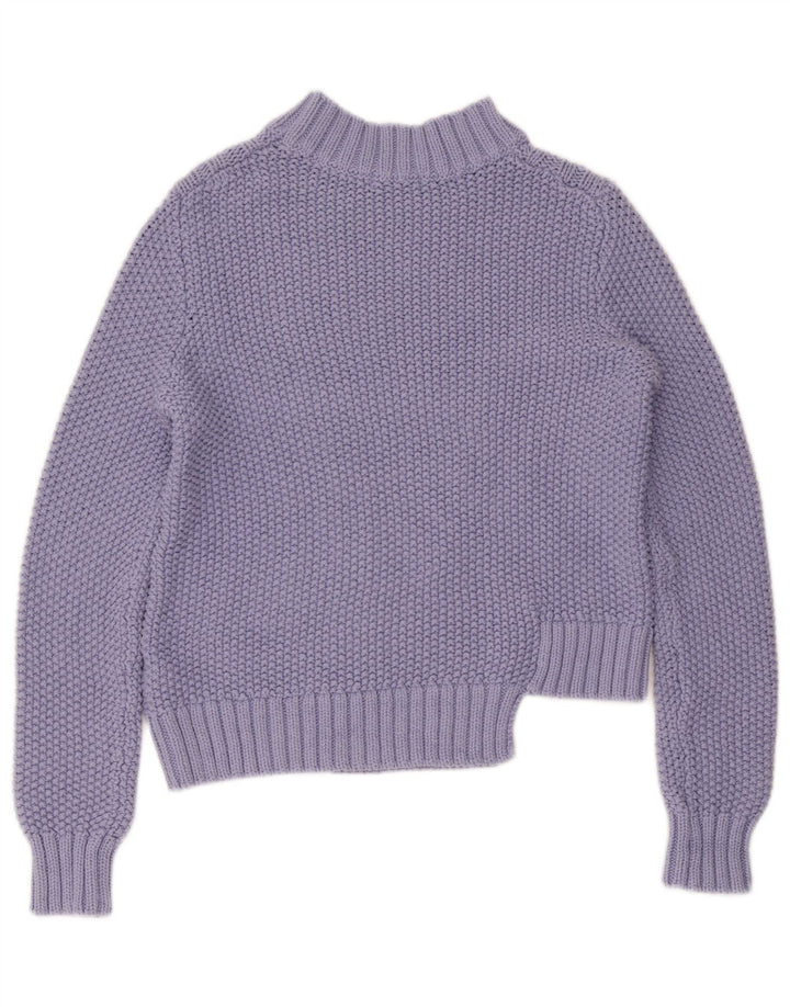 Marks & Spencer Pull col roulé pour femme UK 10 Small Violet