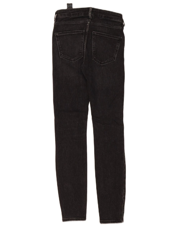 Jean skinny Zara femme EU 36 XS W26 L28 coton noir