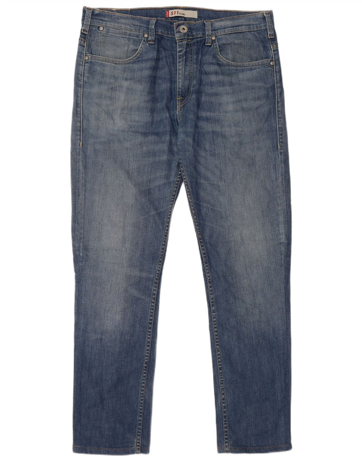 Levi's Jean Slim 511 Homme Bleu W38 L34 Coton