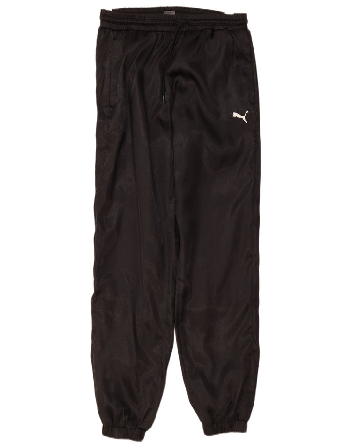 Puma Pantalon de survêtement pour femme Joggers UK 14 Medium Noir Polyester