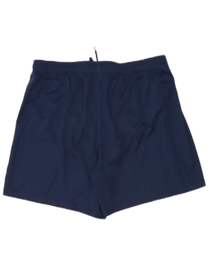 NIKE Short de sport Dri Fit pour hommes, grand, bleu marine, polyester