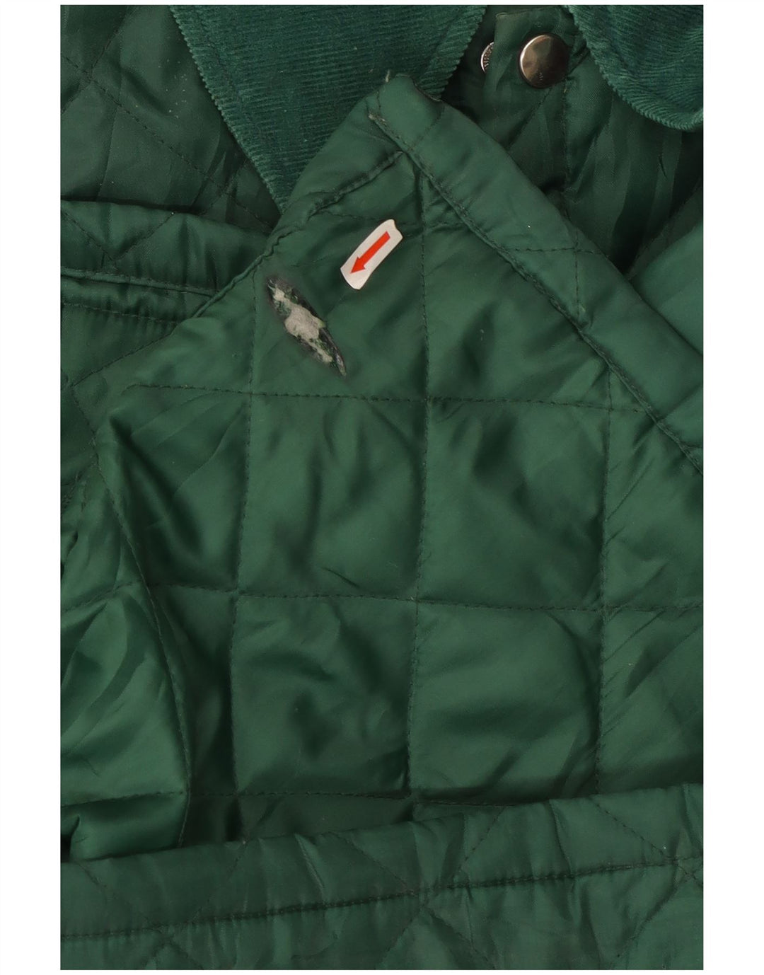 veste matelassée homme vintage UK 40 Grand nylon vert