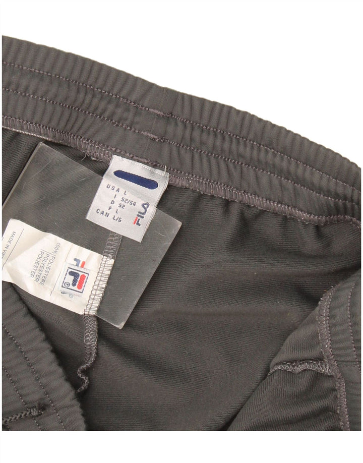 Fila Pantalon De Survêtement Homme Large Gris Polyester