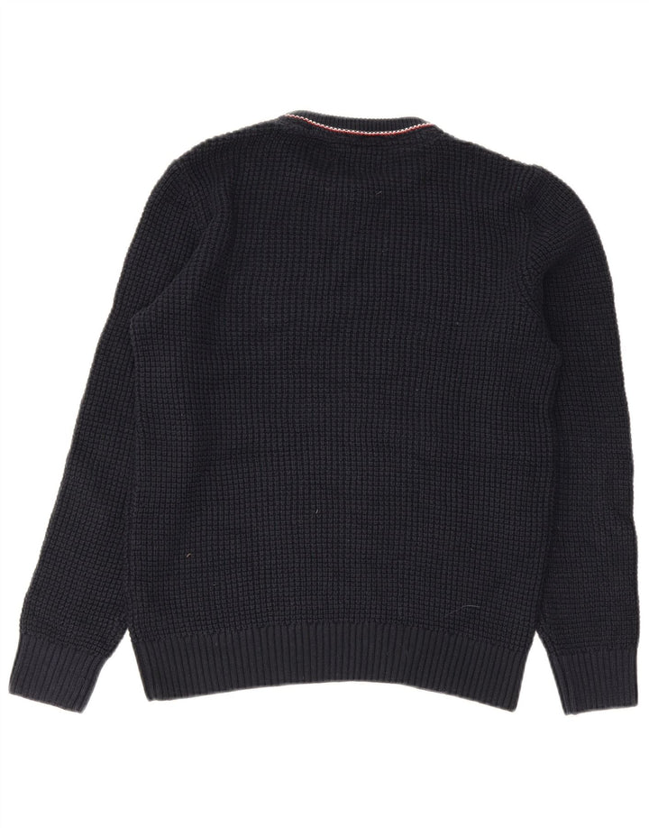Jack & Jones Pull Col Rond Homme Bleu Marine Moyen Acrylique