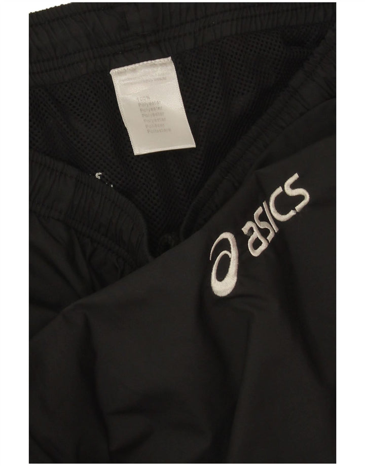 Asics Pantalon Imperméable Coupe Ample Homme Noir Moyen Polyester