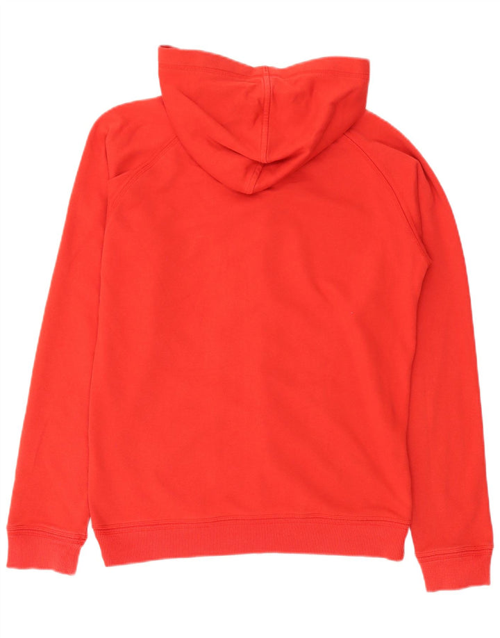 Asics Sweat à Capuche Zippé Homme Rouge Moyen Coton