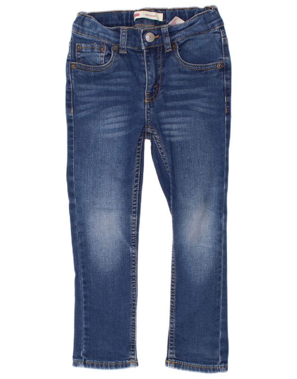 Levi's Jean skinny garçon 3-4 ans W22 L17 Bleu Coton