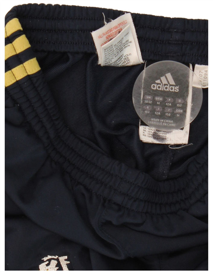 Pantalon de survêtement Adidas garçon 11-12 ans bleu marine polyester