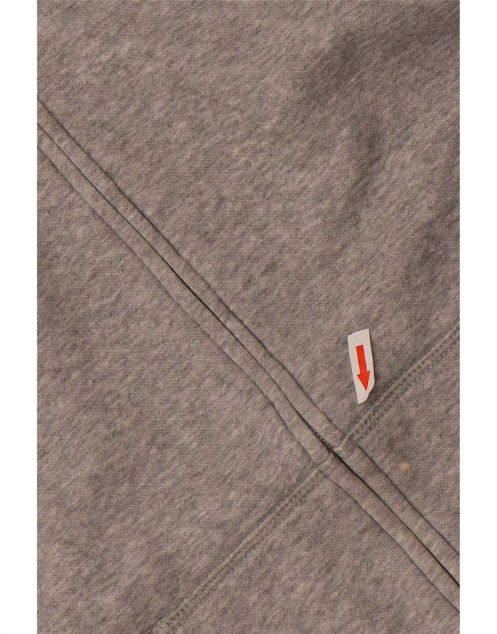 Puma Pull à capuche zippé pour femme UK 16 Large Gris