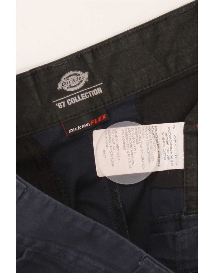 Dickies Pantalon Chino Droit Homme W30 L32 Bleu Marine Polyester