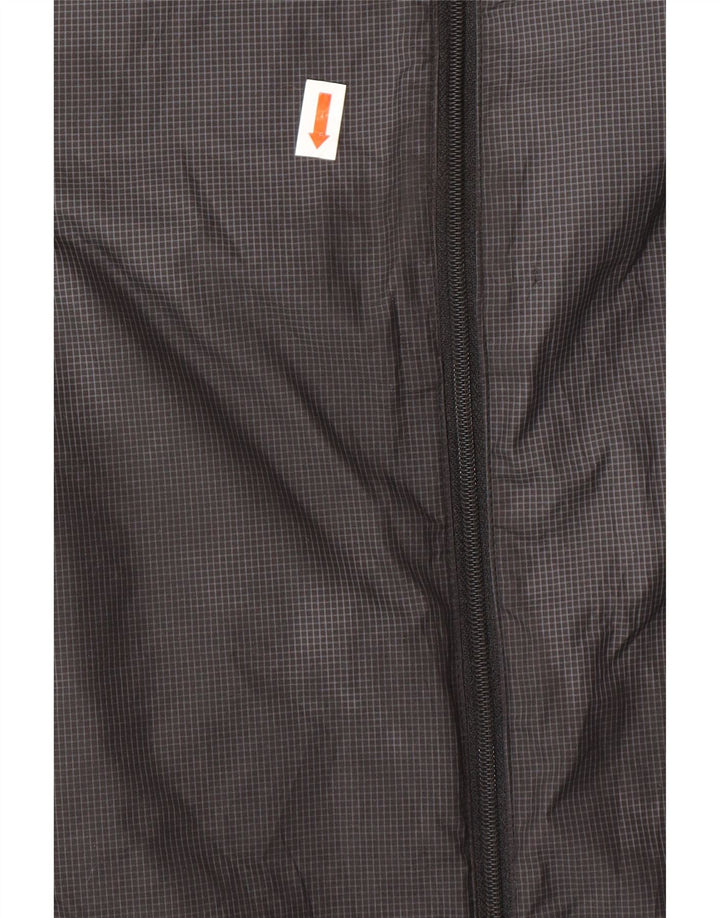 NIKE Veste de pluie à capuche pour homme UK 38 Gris moyen Polyester