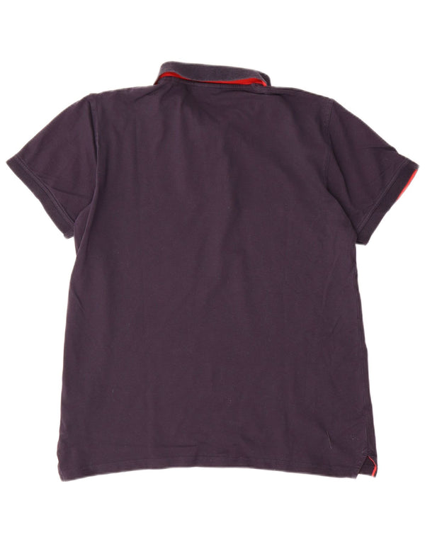 Gant Polo Homme Grand Bleu Marine Coton