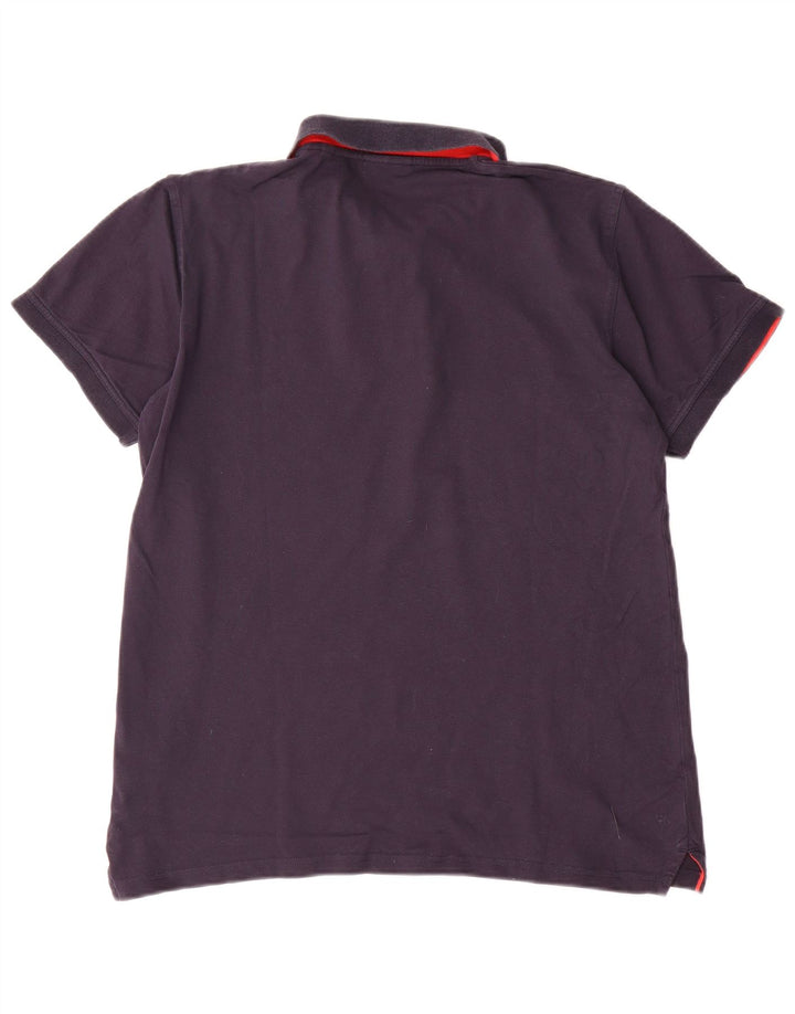 Gant Polo Homme Grand Bleu Marine Coton