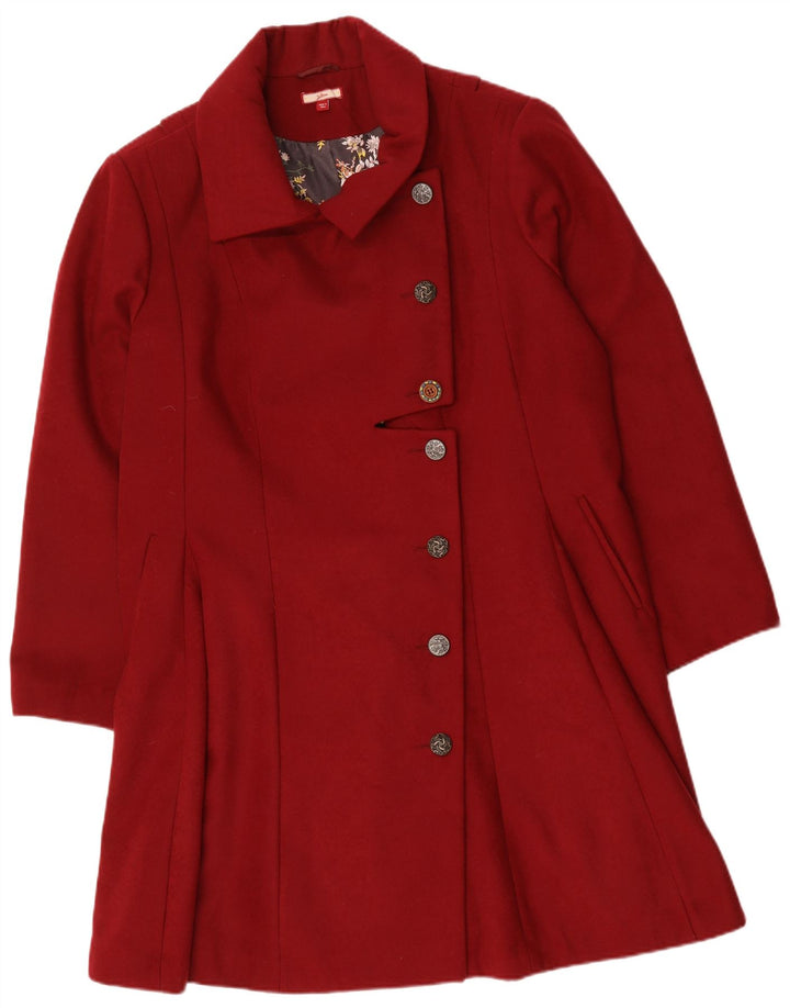 Joe Browns Manteau surdimensionné pour femme UK 22 3XL Rouge Polyester