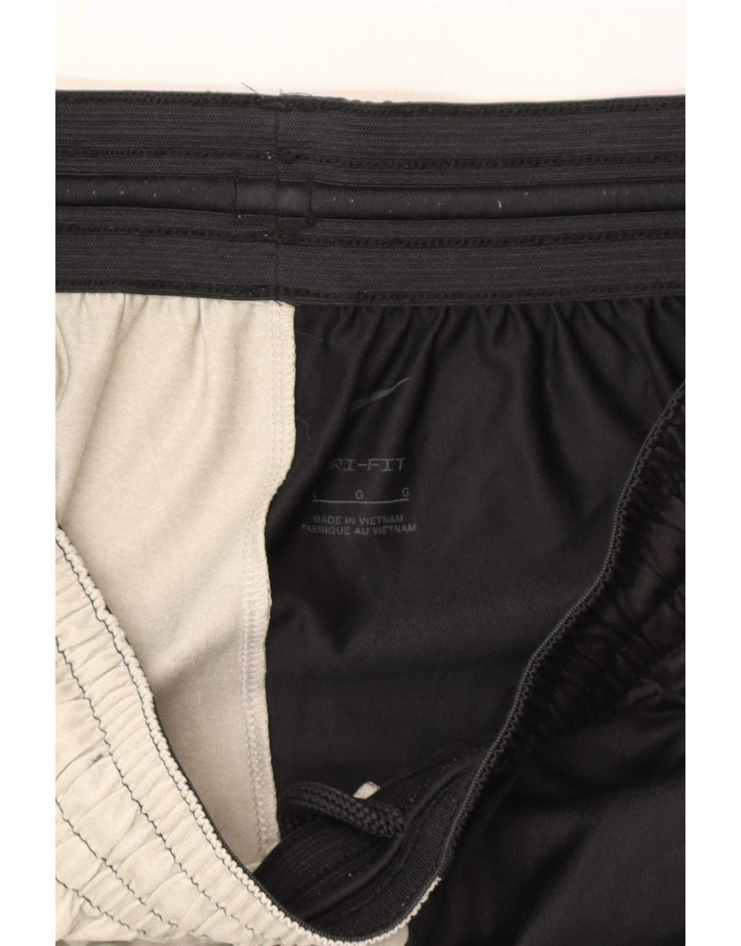 Nike Short de sport Dri Fit Graphic pour homme en polyester color block Noir Taille L