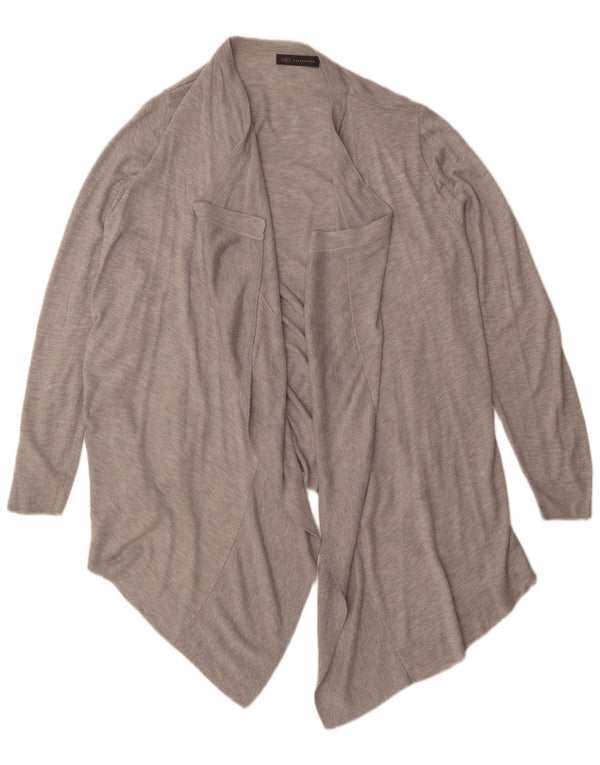Marks & Spencer Pull cardigan ouvert pour femme UK 18 XL Gris Viscose
