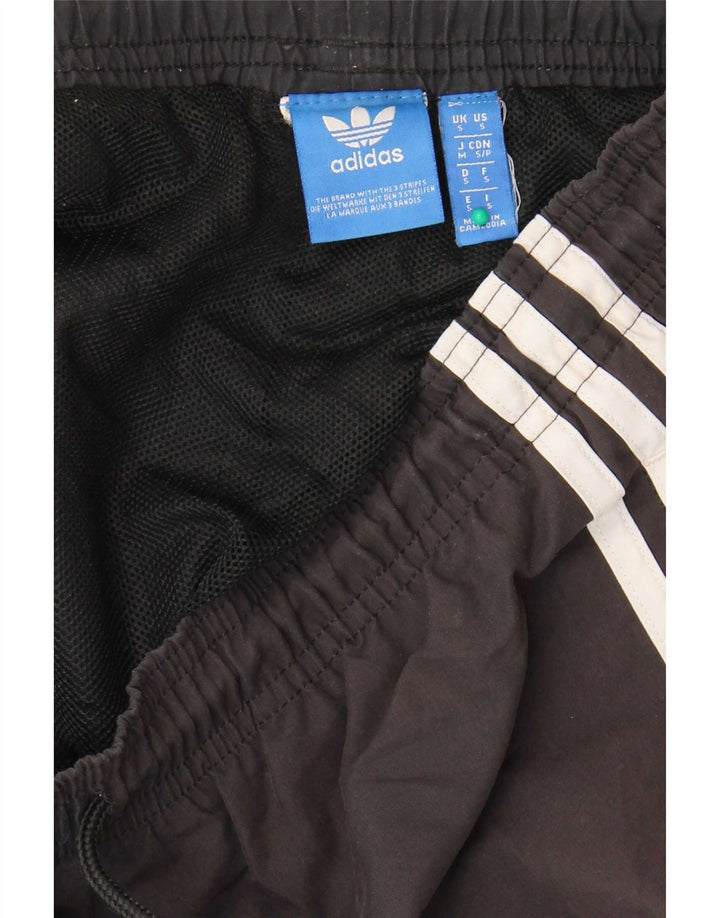 Adidas Short de sport graphique pour homme Petit noir