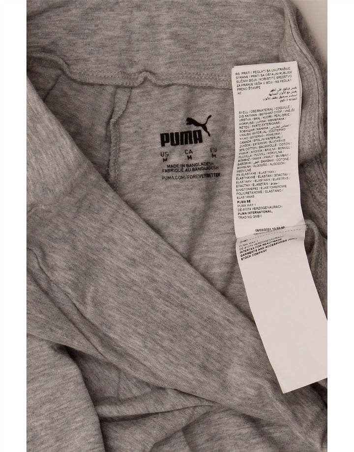 Puma Legging graphique pour femme UK 44 Gris moyen Coton