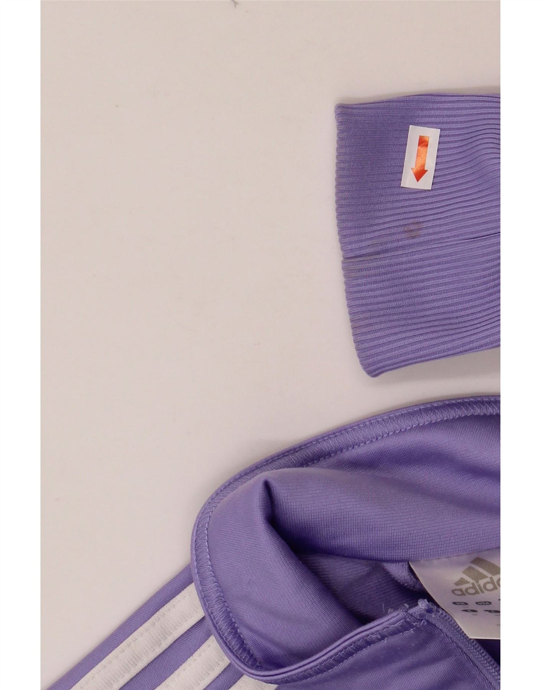 ADIDAS Veste de survêtement pour femme UK 12 Violet moyen Polyester