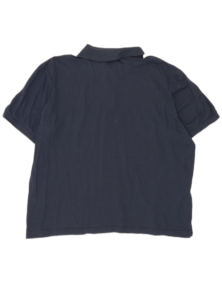 SERGIO TACCHINI Polo Homme IT 52 Large Bleu Marine Coton