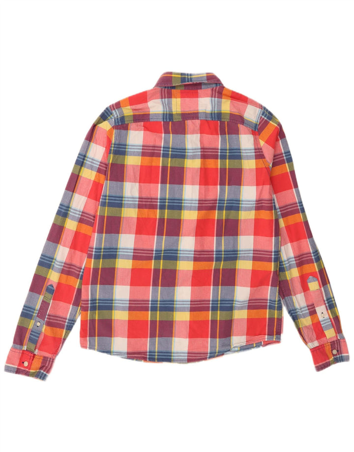 Hollister Chemise Homme XL Coton à Carreaux Multicolore