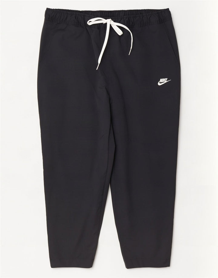 Nike Pantalon de survêtement pour femme UK 20 2XL Noir Polyester