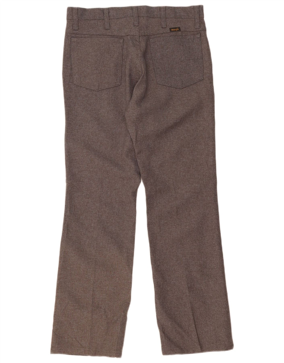WRANGLER Pantalon décontracté droit femme W33 L30 Gris Polyester