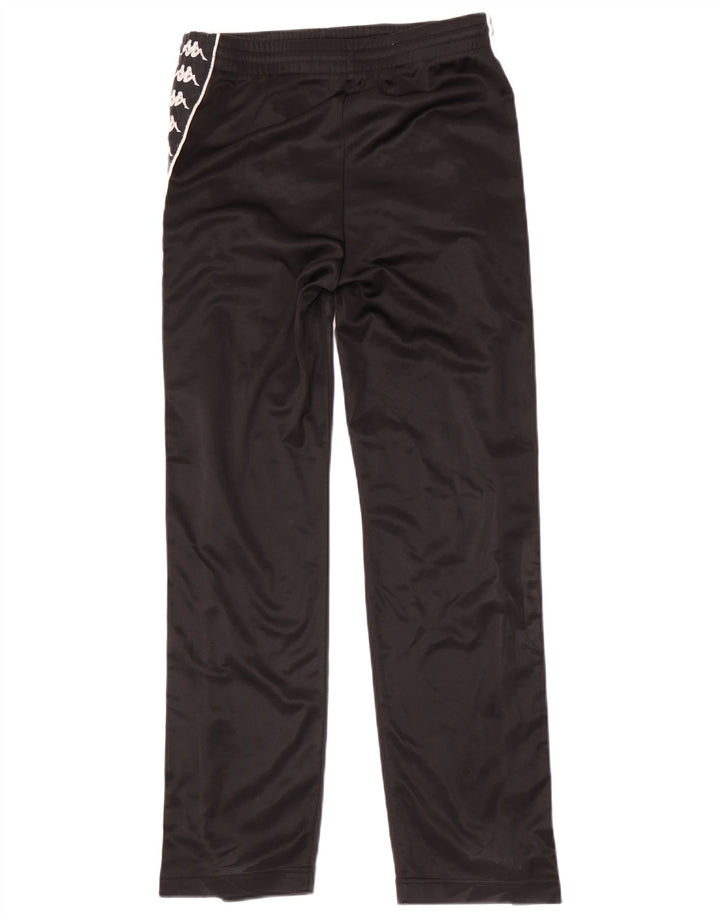 Kappa Pantalon de Survêtement Graphique Homme Petit Noir Polyester