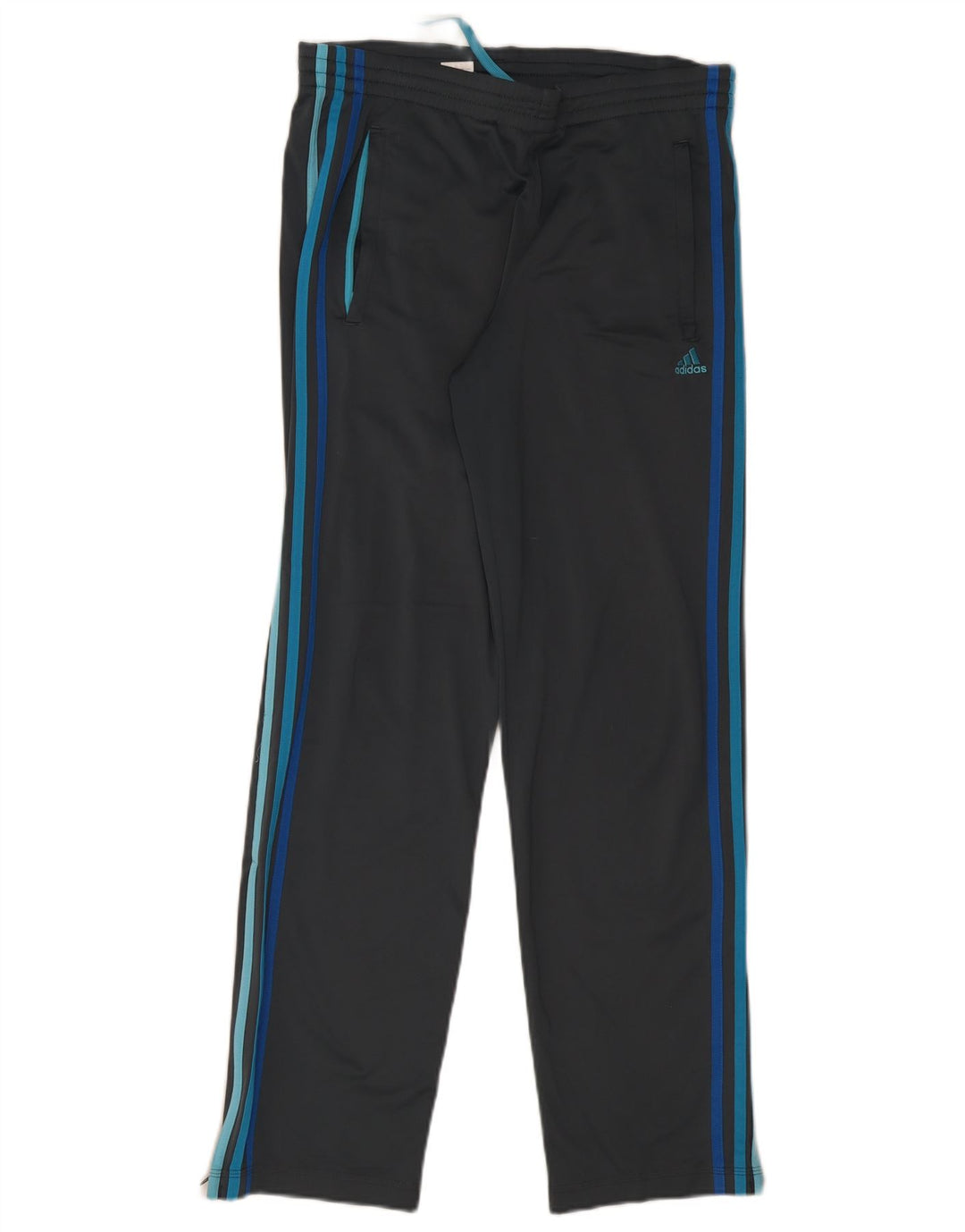 Adidas Pantalon de survêtement pour homme UK 36/38 Petit Gris Polyester