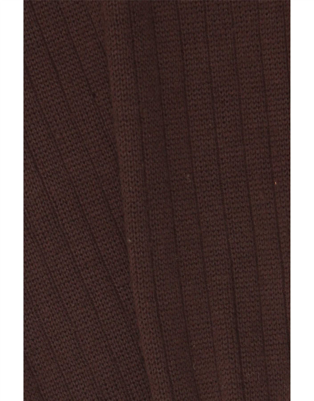 veste en cuir tricoté femme vintage IT 44 Brun moyen