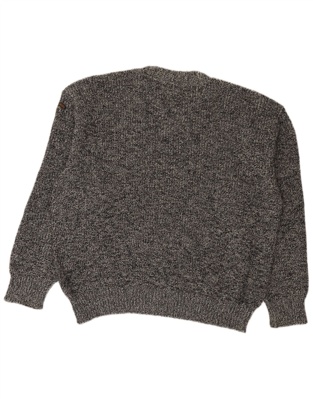 Paul & Shark Pull Col Ras du Cou Homme Gris Moyen Laine Mouchetée