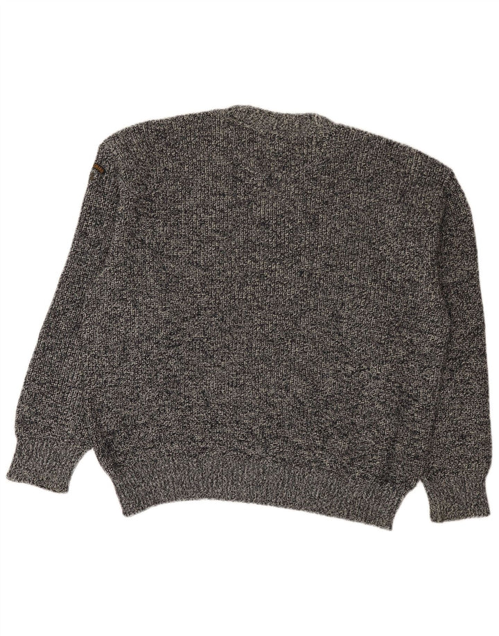 Paul & Shark Pull Col Ras du Cou Homme Gris Moyen Laine Mouchetée