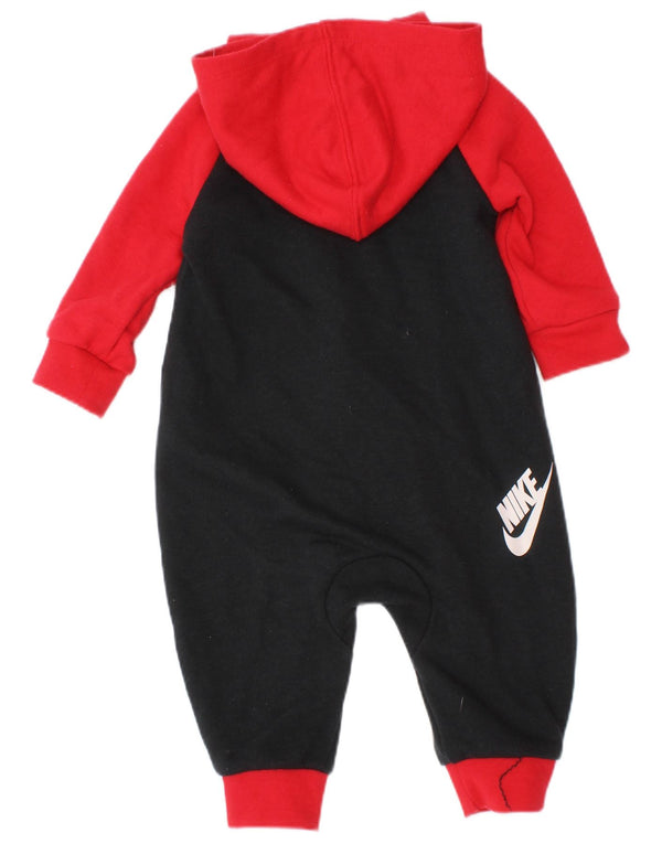 Nike Combinaison graphique pour bébé garçon 3-6 mois en coton color block noir