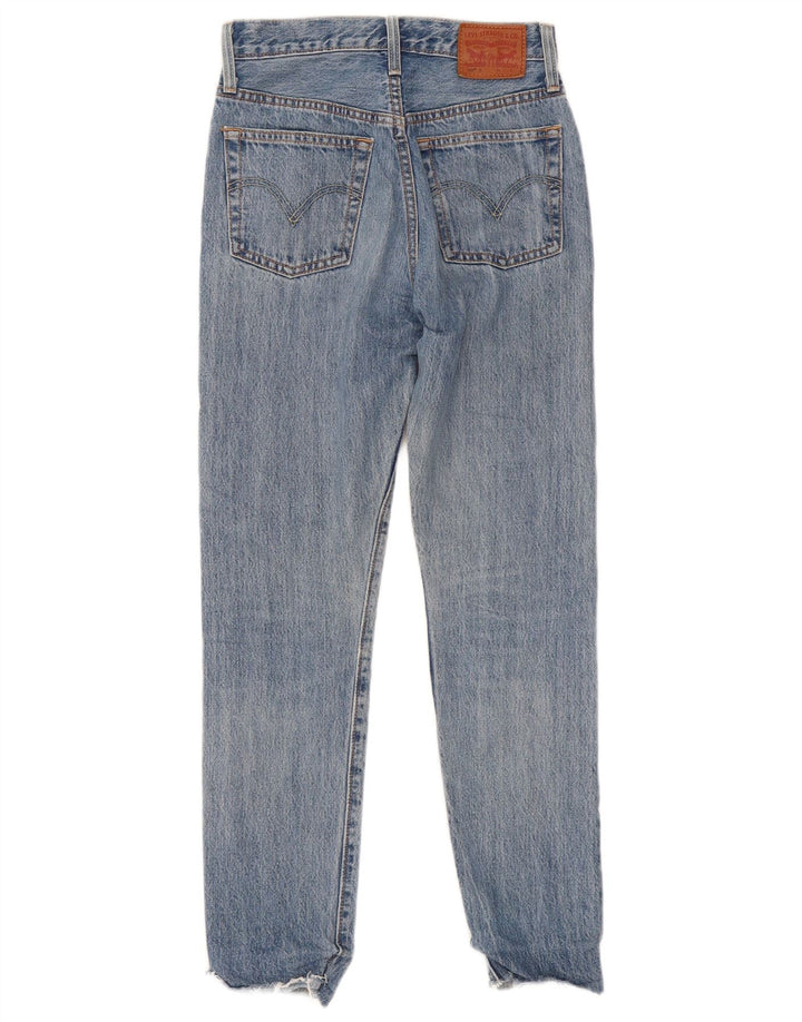 Levi's Jean Droit 501 Femme W23 L27 Bleu Coton