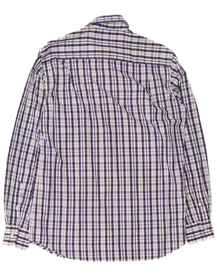 Paul & Shark Chemise à Carreaux Homme Bleu Moyen Carreaux Coton